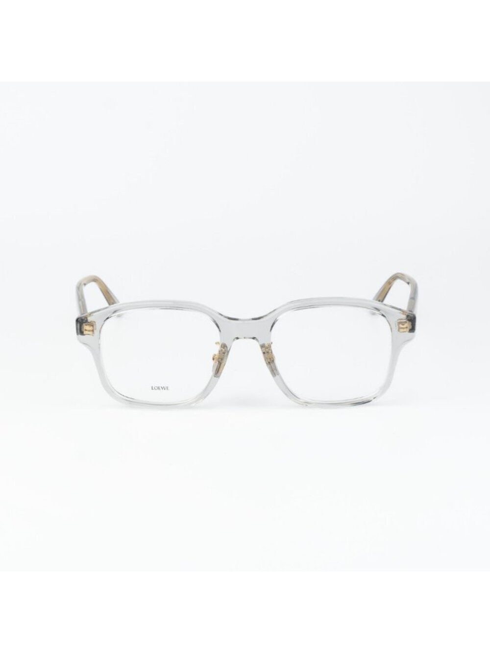 Loewe Men Eyeglasses Grey Demo Square LW50084F 020 NEW AUTHENTIC